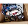 Image 3 : Box and basket of tools and pry bars with square