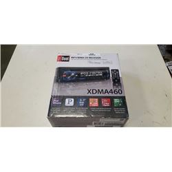 DUAL CAR MP3WMA CD RECEIVER XDMA-460 W/REMOTE