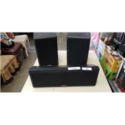 PAIR OF ENERGY SPEAKERS AND KLIPSCH SPEAKER