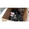 Image 3 : Power distributor, two cable boxes and a box of electronics