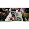 Image 1 : Box of video games and dvds