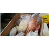 Image 2 : BOX OF YARN, KNITTING NEEDLES