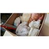 Image 3 : BOX OF YARN, KNITTING NEEDLES