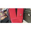 Image 2 : 2 PIECE ROLLING LUGGAGE AND RED LUGGAGE