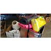 Image 1 : 2 BOXES OF DISHES, LAMP, ETC