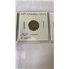 Image 3 : 3  1909 CANADIAN COINS - 25 CENT, 10 CENT,  .925 SILVER AND 1909 LARGE CENT