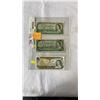Image 1 : LAST 3 ISSUES OF 1 DOLLAR BILL - 1954, 1967, 1973
