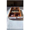 Image 1 : TRAY OF PINS, HARMONICAS, PIPE, CUFFLINKS