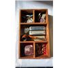 Image 3 : TRAY OF PINS, HARMONICAS, PIPE, CUFFLINKS