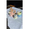 Image 2 : TRAY OF PERFUME, AVON CAT CREAM AND SUGAR, CHINA PLATES
