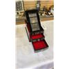 Image 2 : EASTERN LAQUER JEWELRY BOX WITH FLIP OUT MIRROR