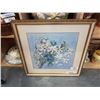 Image 1 : Watercolor on board still life with flowers inscribed love from bill 21