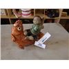 Image 2 : VINTAGE CHINESE FIGURE ON FISH - APPROX 7 INCHES TALL