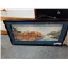 Image 3 : Eastern print and shadow box