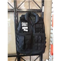 NEW TACTICAL VEST WITH REMOVEABLE SWAT PATCHES