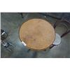 Image 4 : BENTWOOD RATTAN TOP TABLE AND BENTWOOD VINTAGE CHAIR