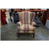Image 2 : ROWE FURNITURE WINGBACK CHAIR
