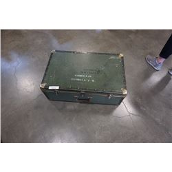 GREEN STORAGE TRUNK