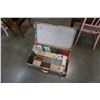 Image 12 : METAL PATCHWORK TRUNK AND LEATHER CASE