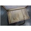 Image 5 : METAL PATCHWORK TRUNK AND LEATHER CASE