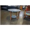 Image 2 : PAINTED ROUND 2 TIER END TABLE