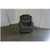Image 9 : BRAND NEW MODERN VELVET 3 PIECE SOFA SET W/ DROP DOWN CONSOLE AND ROCKING RECLINER - RETAIL $2899