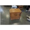 Image 1 : ANTIQUE OAK DESKTOP CABINET W/ PULL OUT DRAWERS APOTHECARY STYLE