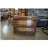 Image 1 : ANTIQUE OAK 2 PIECE STACKING LAWYERS BOOKCASE - MADE BY GLOBE WERNICKE CO STRATFORD ONTARIO