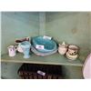 Image 1 : MCCOY POTTERY BOWL, CHINA PLATES, AND ASSORTED CHINA PITCHERS