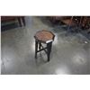 Image 1 : ANTIQUE ARTS AND CRAFTS STOOL