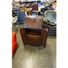 Image 3 : ANTIQUE DROPFRONT SHELF