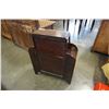 Image 8 : ANTIQUE DROPFRONT SHELF