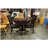 Image 2 : MODERN DROPLEAF DINING TABLE WITH 2 CHAIRS