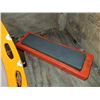 Image 3 : WOOD CRATE AND SHARPENING STONE AND TAMBOURINE