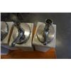 Image 3 : 4 ANTIQUE PORCELAIN DISPENSERS