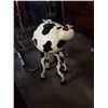 Image 1 : COW FIGURE - APPROX 2 FOOT TALL