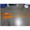 Image 1 : 2 VINTAGE WOOD PADDLES