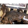 Image 8 : SIGNED HORSE LEP 7/20 AND PLASTIC BULL WALL ART