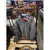 Image 3 : High control US military air force crested leather sleeve jacket