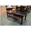 Image 3 : MODERN 2 DRAWER COFFEE TABLE