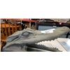 Image 2 : CAST ALLIGATOR HEAD - APPROX 15 INCHES LONG