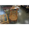 Image 2 : VINTAGE WICKER SEAT CHAIR AND RATTAN COFFEE TABLE