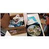 Image 1 : LOT OF GLASS BOWLS, PENDELFIN COLLECTOR PLATES