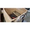 Image 1 : Box of HO scale train track and controllers