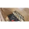 Image 2 : Box of HO scale train track and controllers