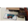 Image 2 : BOX OF SPORT TOYS BLUE JAYS, 1992 LEGEND OF HOCKEY TSN VIDEO, GRIZZLIRS LICENSE PLATE, 1994  15 STAN