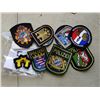 Image 1 : 11 RARE INTERNATIONAL  POLICE PATCHES - RETAIL $275