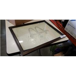 Vintage McDonalds etched window