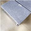 Image 2 : 2 NEW 4 WHEEL DOLLYS 3 inch rubber non marking heavy duty casters. -Carpeted rounded corners, 3/4"
