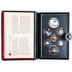 1981 Canada Double Dollar Proof Coin Set with Silver.